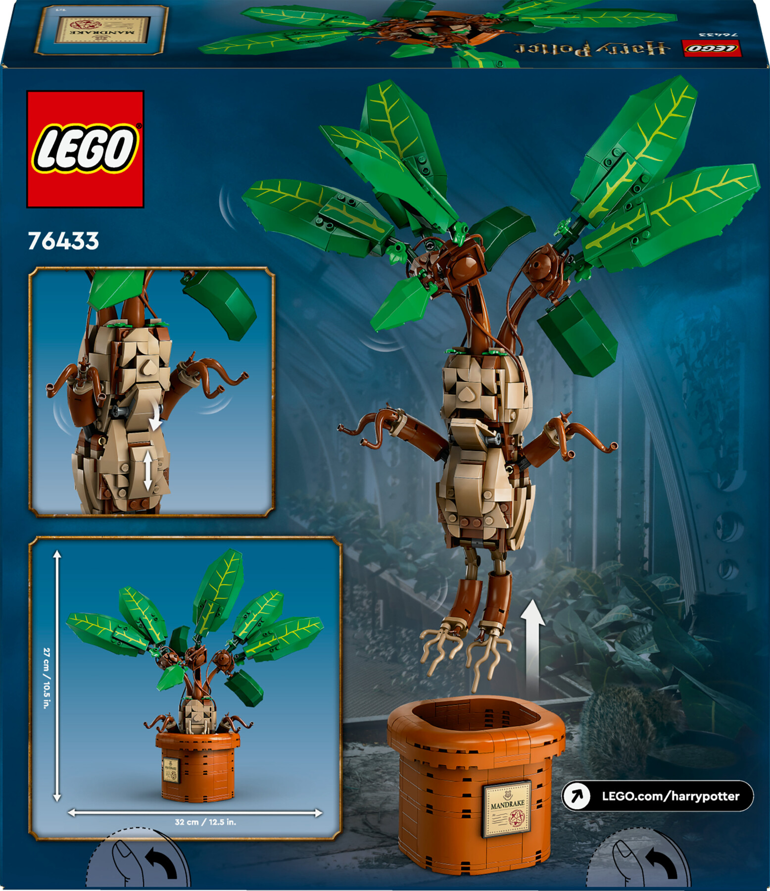 Lego Harry Potter 76433 Mandragola - LEGO