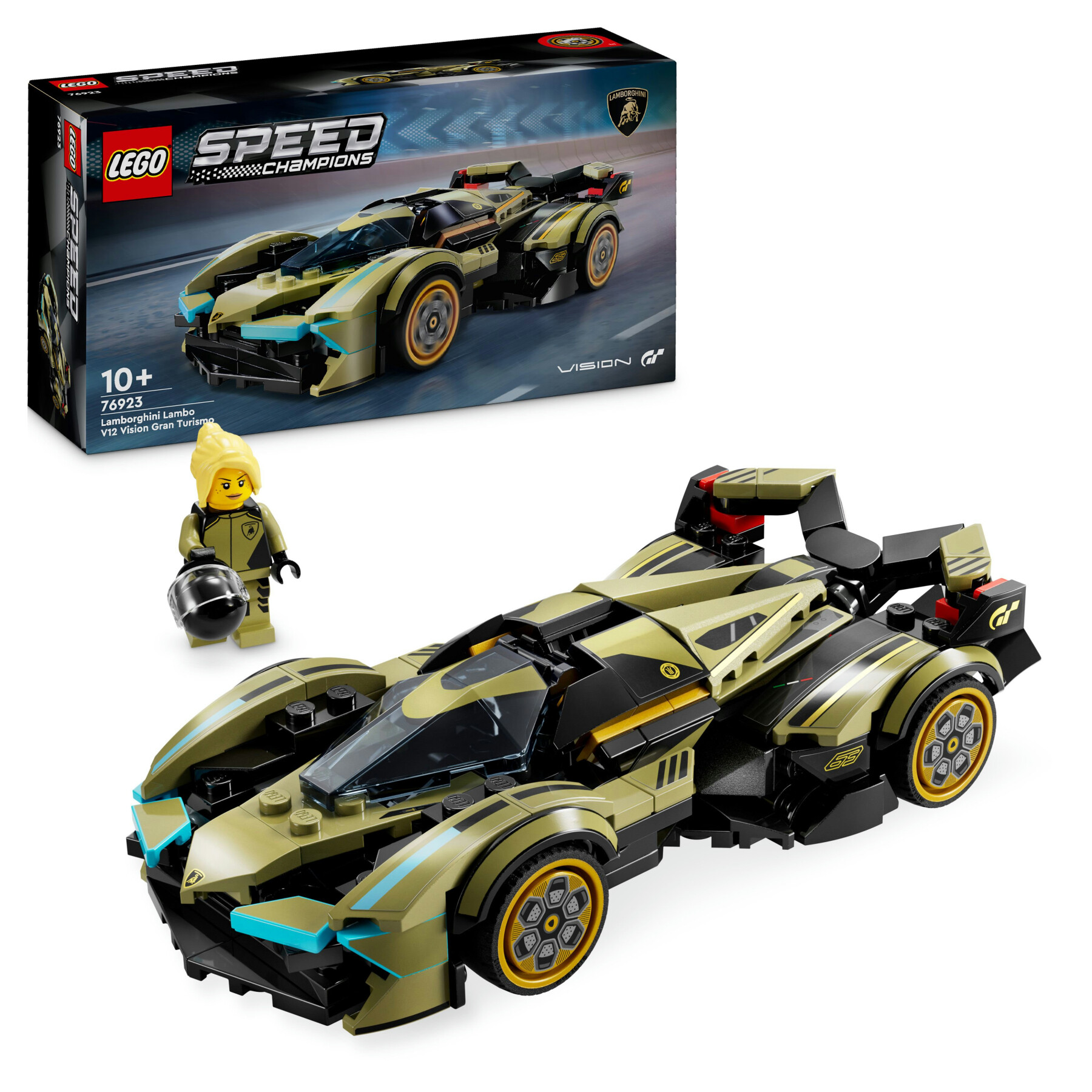 Lego Speed Champions 76923 Super Car Lamborghini Lambo V12 Vision Gt - LEGO