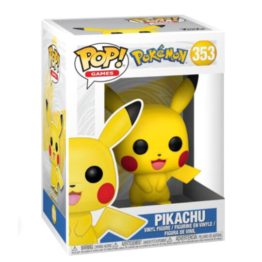 Funko POP! Pokémon Pikachu #353 - Funko, Pokémon