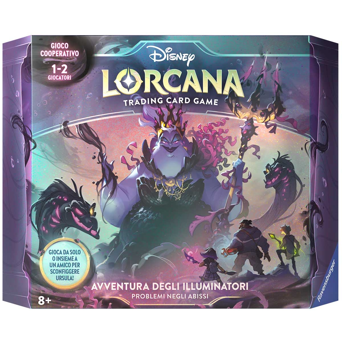 Lorcana Disney  - Avventura degli Illuminatori - Problemi negli Abissi - il Ritorno di Ursula - Lorcana