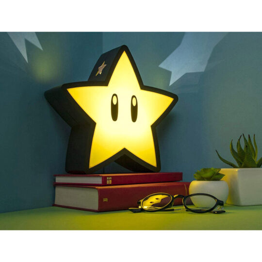 Lampada Super Mario Super Star - 