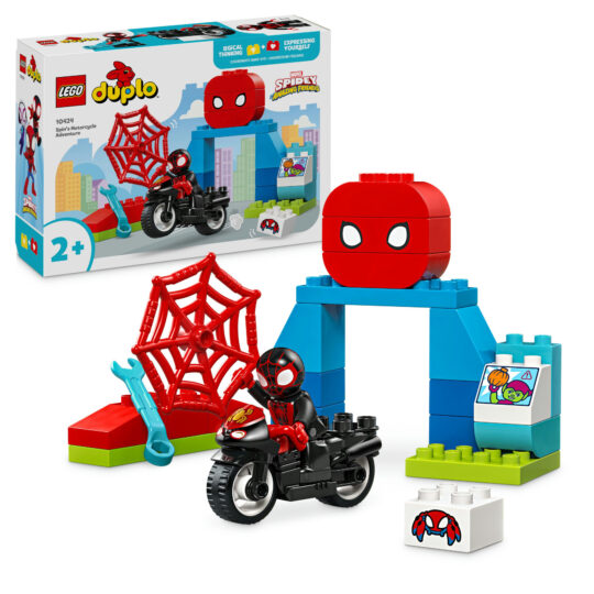 Lego Duplo Marvel 10424 L’Avventura In Moto Di Spin - LEGO