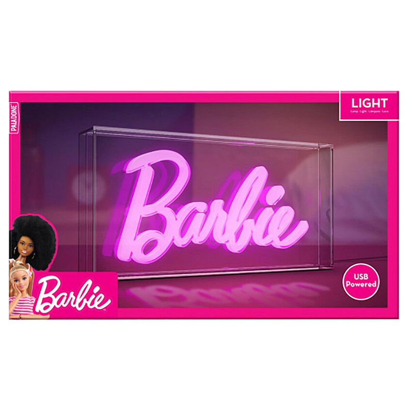 Lampada Neon Barbie Logo - Barbie