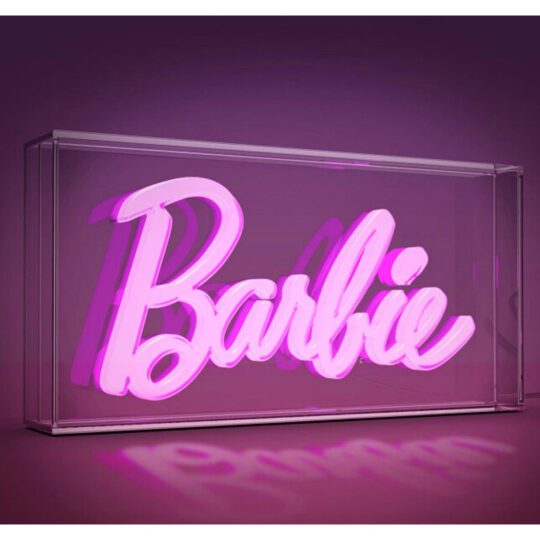 Lampada Neon Barbie Logo - Barbie