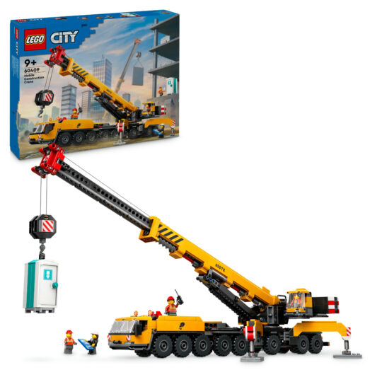 Lego City 60409 Gru Da Cantiere Mobile Gialla - LEGO