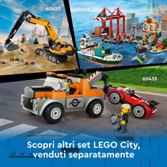 Lego City 60409 Gru Da Cantiere Mobile Gialla - LEGO