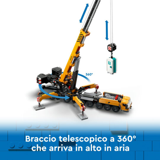 Lego City 60409 Gru Da Cantiere Mobile Gialla - LEGO