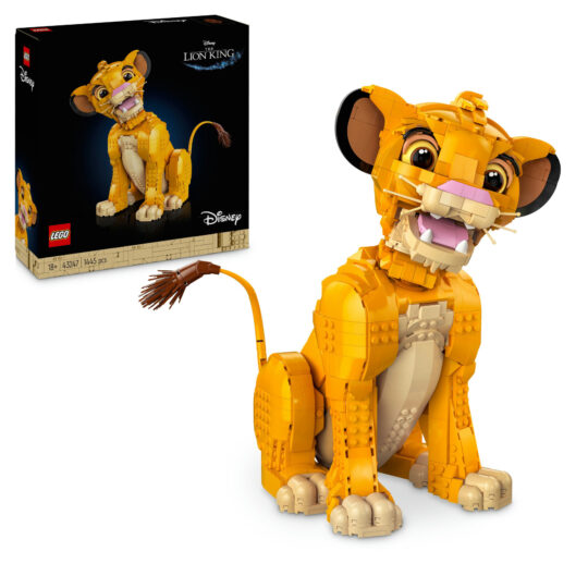 Lego Disney 43247 Giovane Simba, Re Leone - LEGO