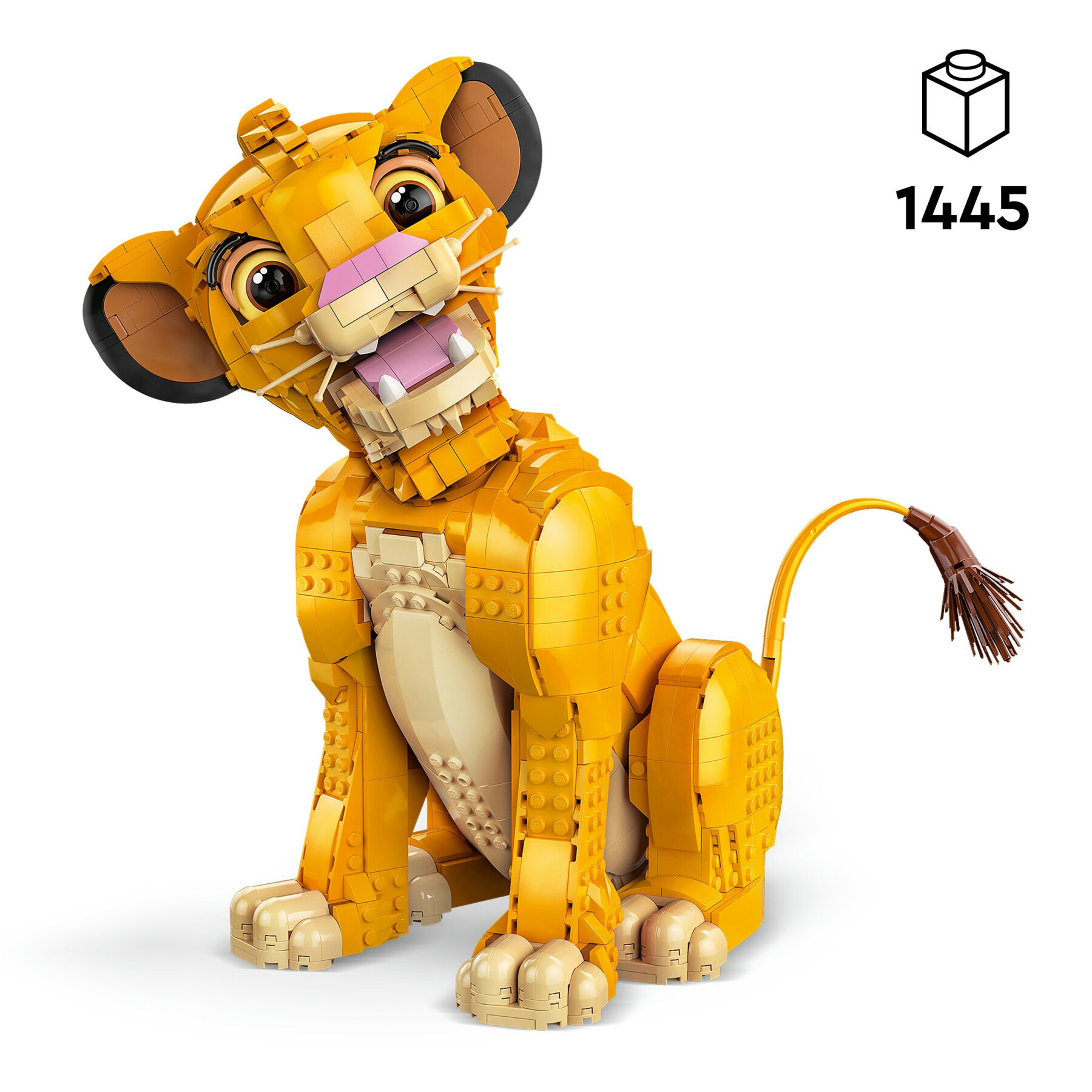 Lego Disney 43247 Giovane Simba, Re Leone - LEGO