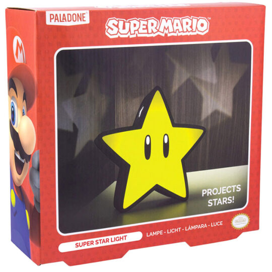 Lampada Super Mario Super Star - 
