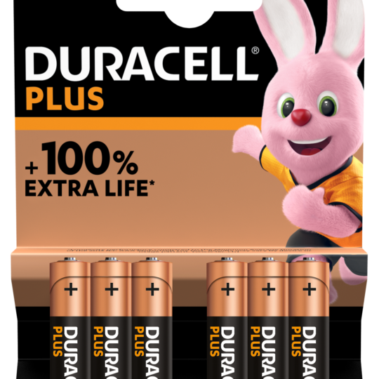 Duracell - Nuovo Plus100 Aaa, Batterie Ministilo, Confezione Da 6 - Duracell