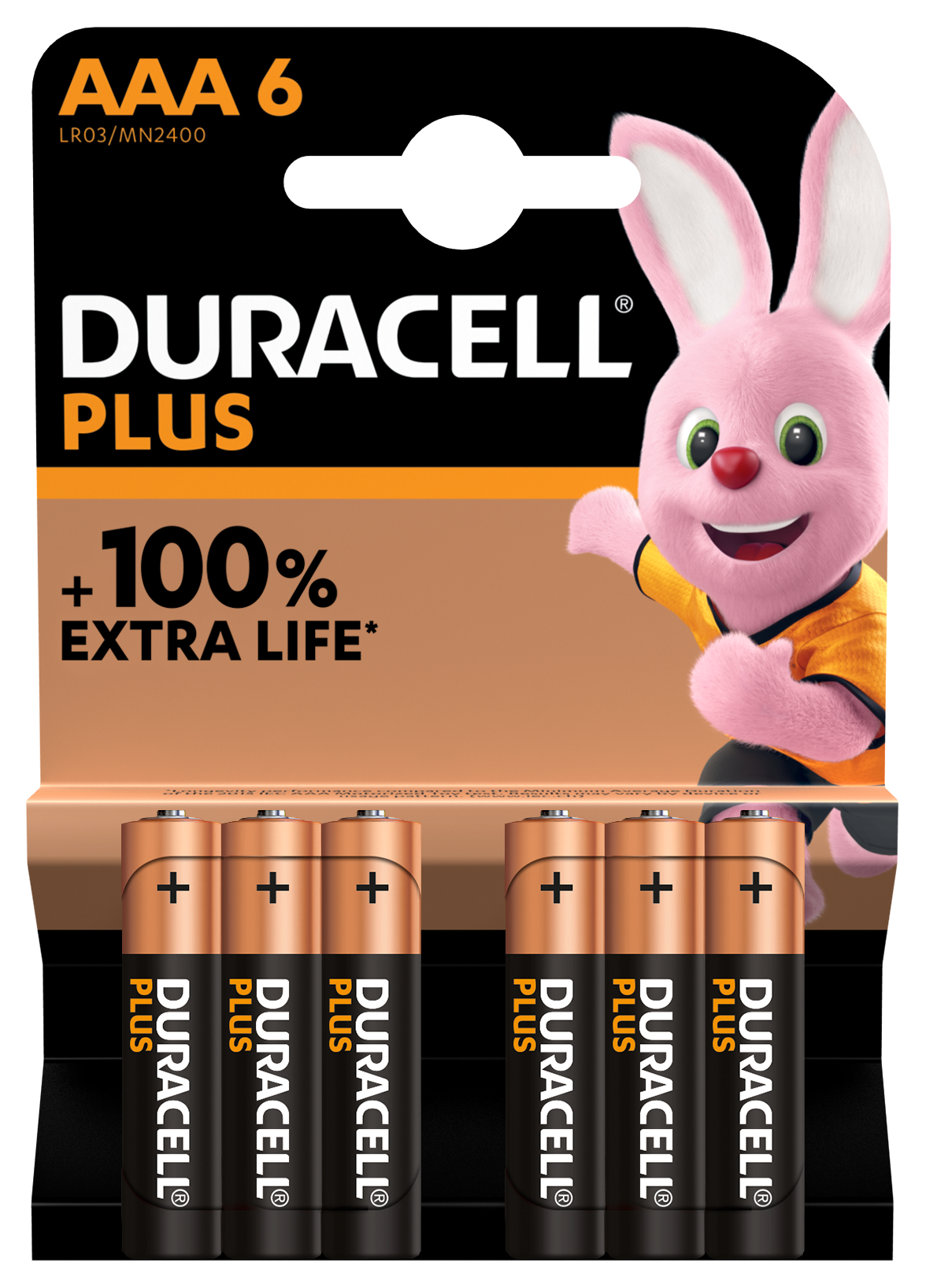 Duracell - Nuovo Plus100 Aaa, Batterie Ministilo, Confezione Da 6 - Duracell