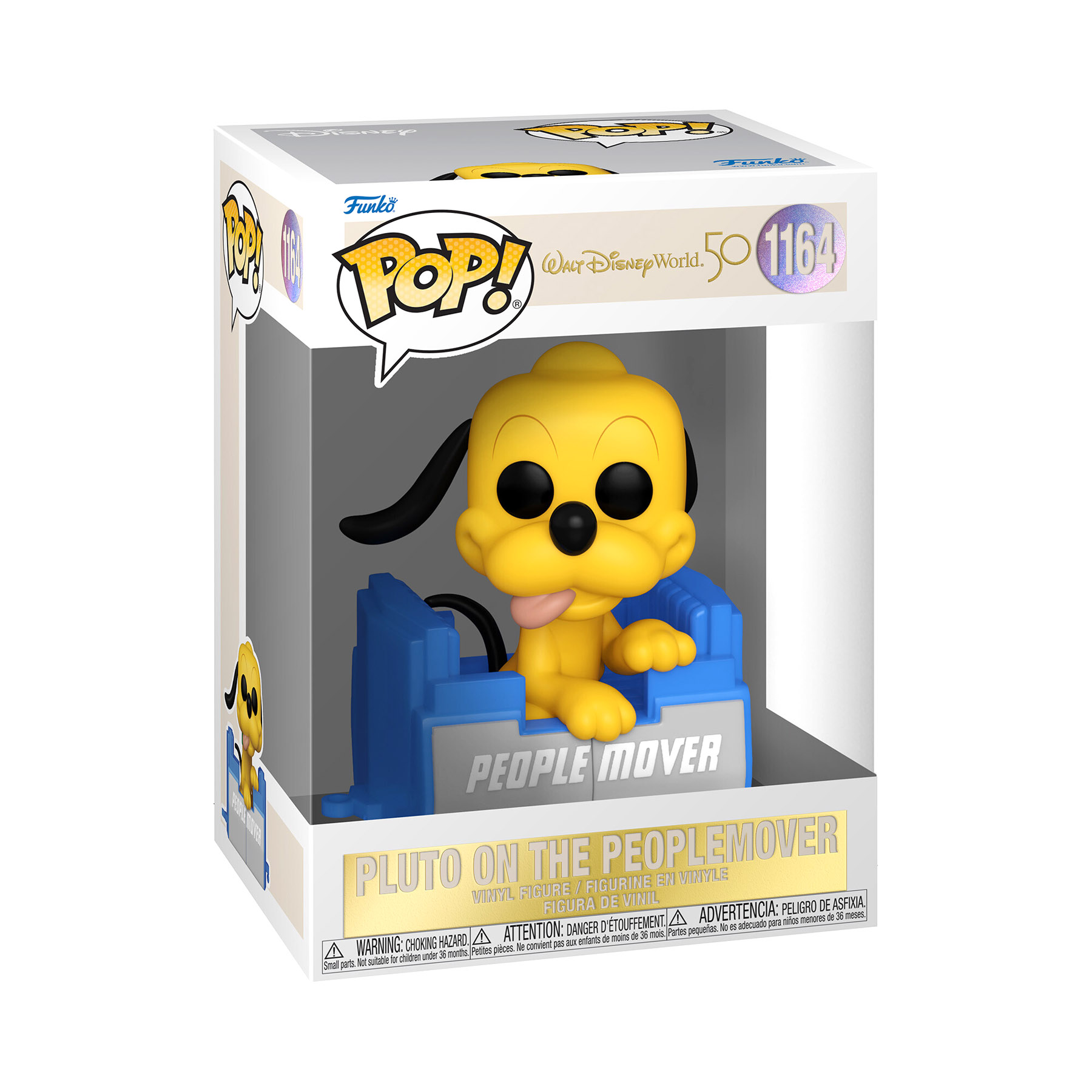 Funko POP! WDW50 People Mover Pluto - Funko, Giochi Disney