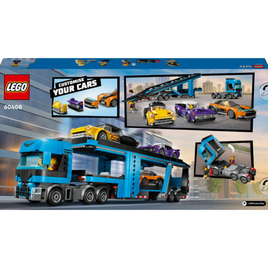 Lego City 60408 Camion Trasportatore Con Auto Sportive - LEGO