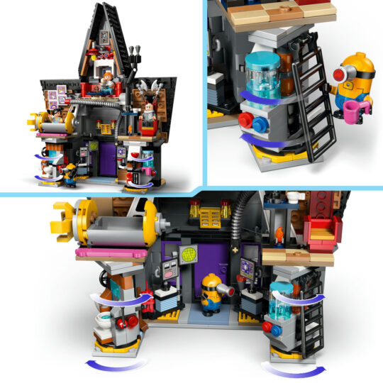 Lego Cattivissimo Me 75583 I Minions E La Villa Della Famiglia Di Gru - LEGO