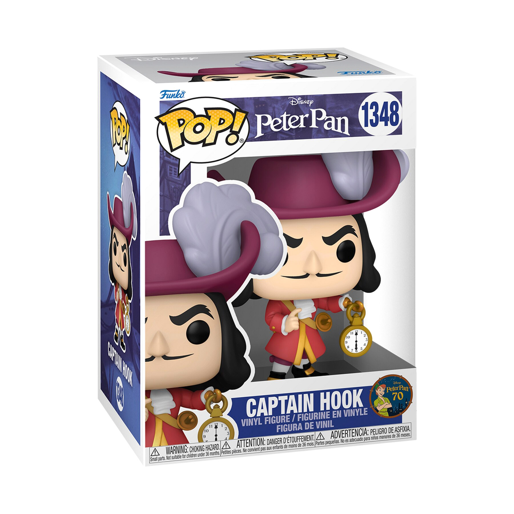 Funko POP! Disney Peter Pan 70th Hook - Funko, Giochi Disney