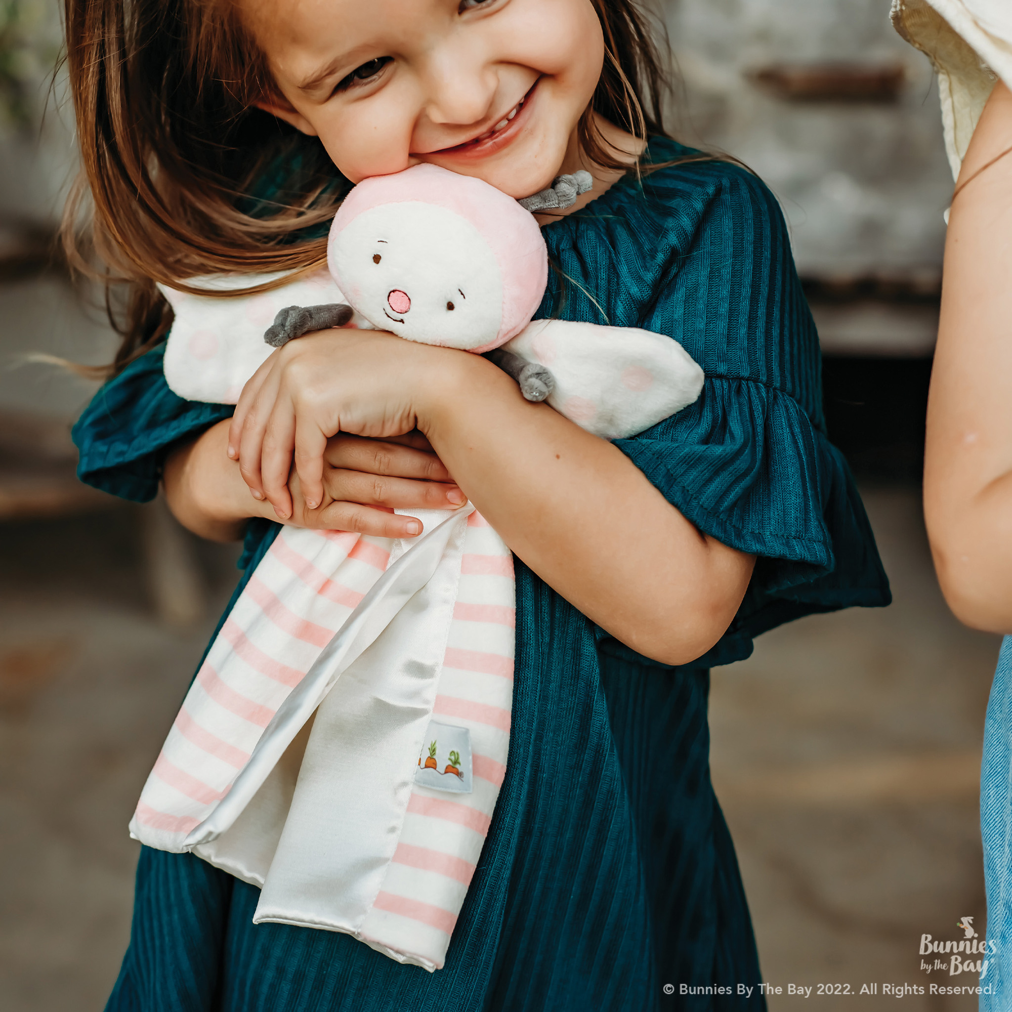 Peluche Butterfly Bye Bye Buddy Blanket 28 cm - Bunnies By The Bay