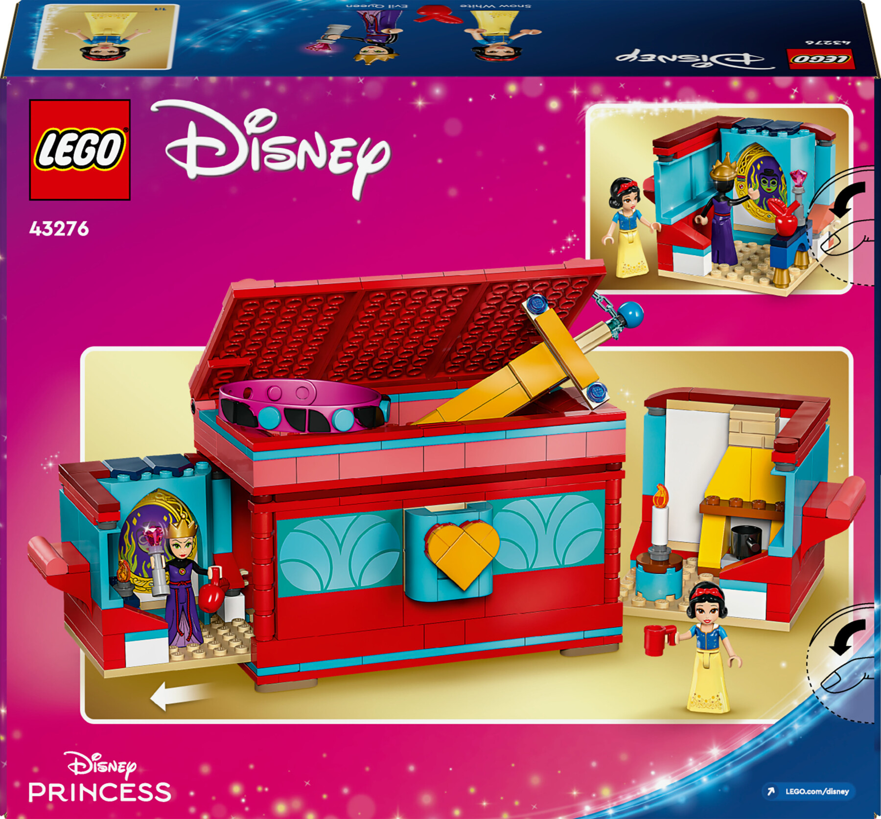 Lego Disney 43276 Portagioie Di Biancaneve - LEGO