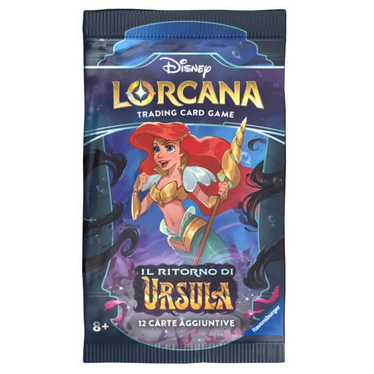 Lorcana Disney  - Bustina da 12 Carte - il Ritorno di Ursula - Lorcana
