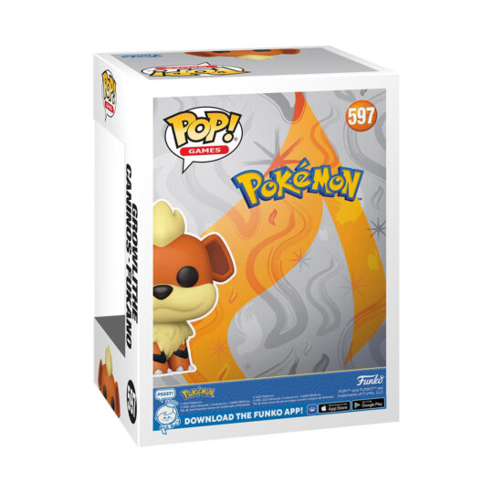 Funko POP! Games Pokémon Growlithe #597 - Funko, Pokémon