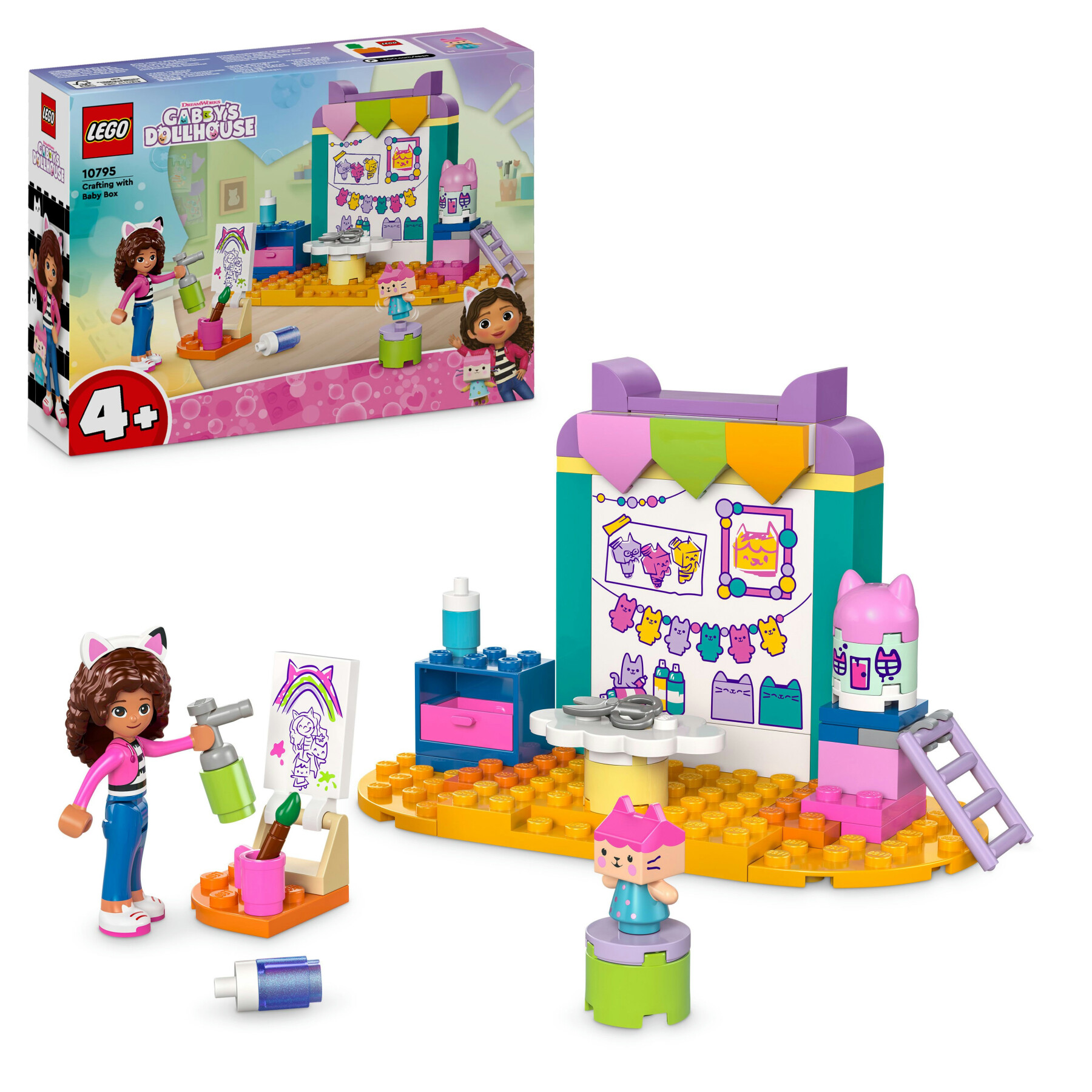 Lego La Casa Delle Bambole Di Gabby 10795 Creazioni Con Baby Scatola - LEGO