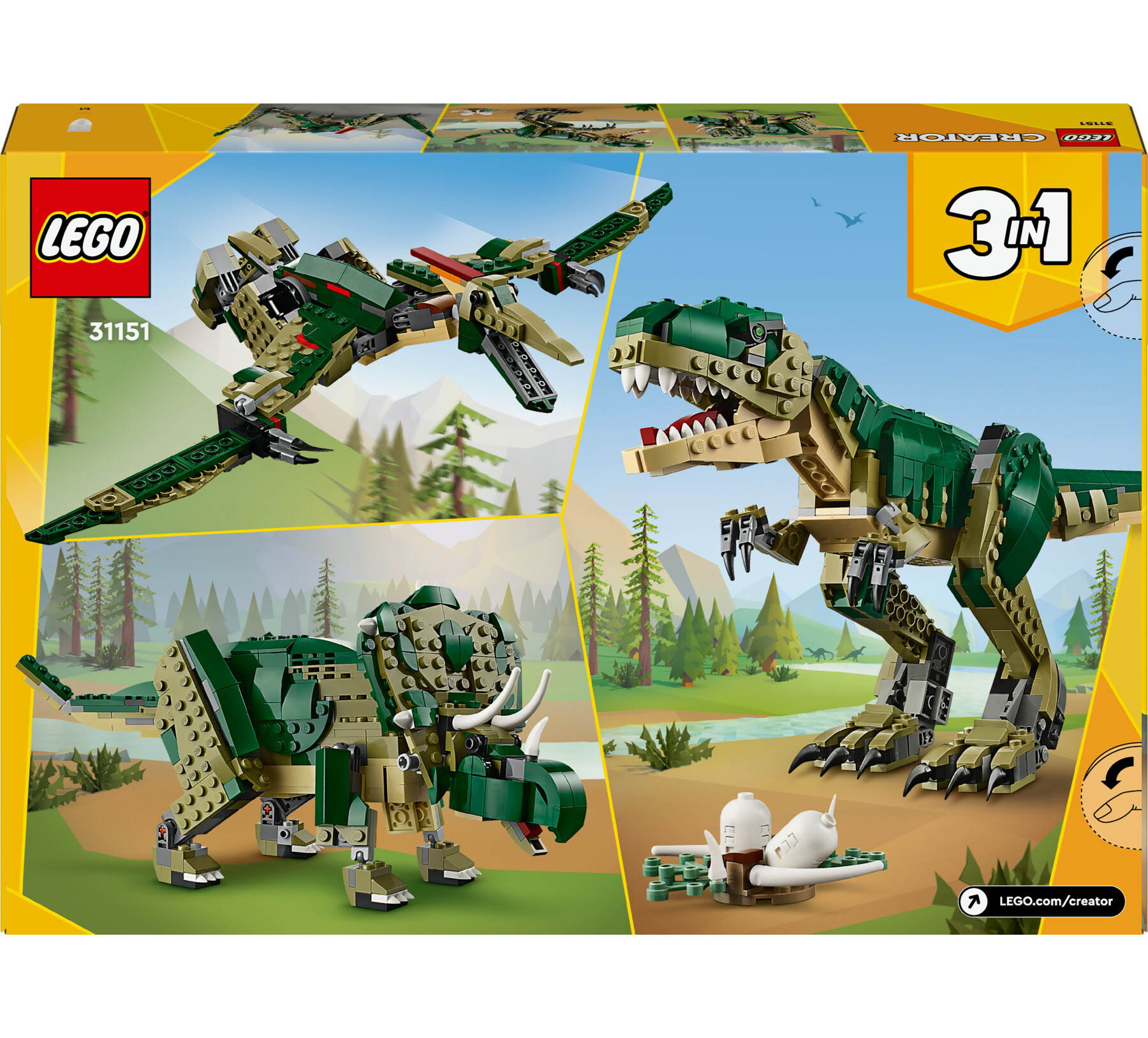 Lego Creator 3 In 1 31151 T. Rex - LEGO