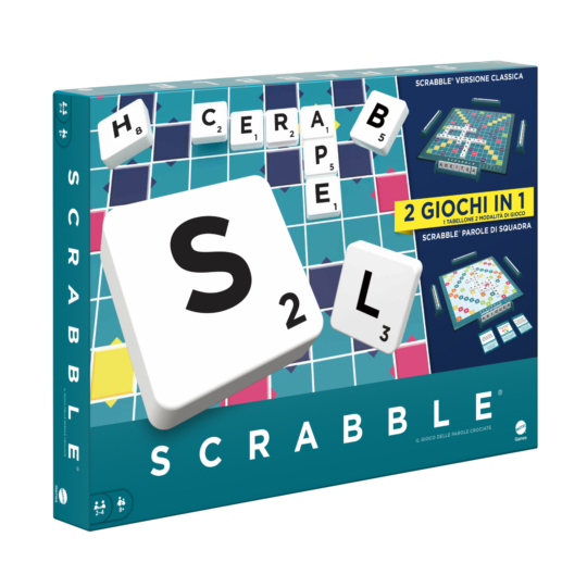 SCRABBLE - IL GIOCO DA TAVOLO DELLE PAROLE - Mattel Games