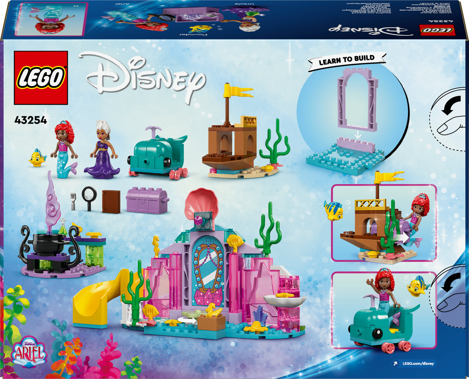 Lego Disney 43254 La Caverna Di Cristallo Di Ariel - LEGO