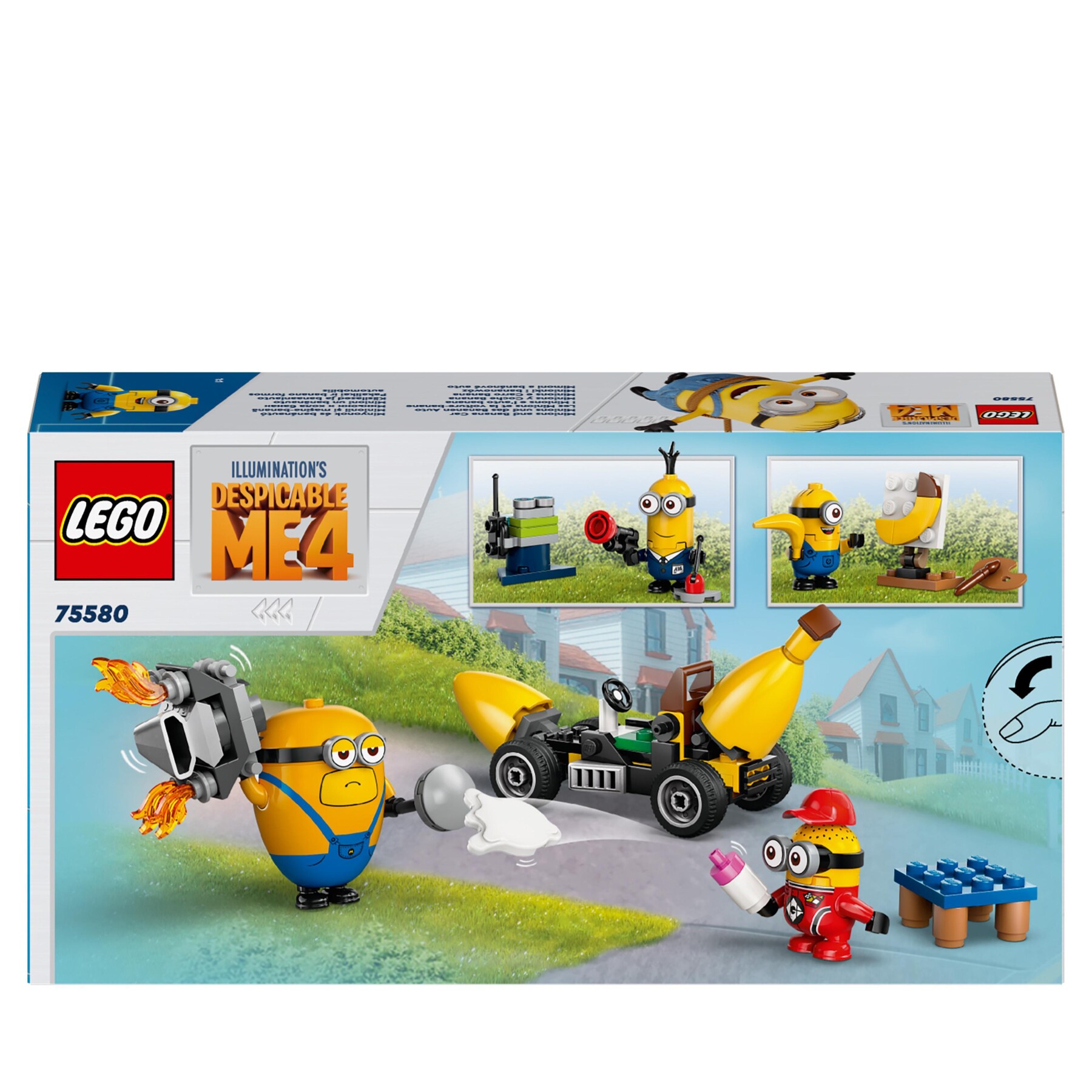 Lego Cattivissimo Me 75580 I Minions E L’Auto Banana - LEGO