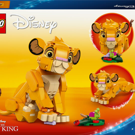 Lego Disney 43243 Simba, Il Cucciolo Del Re Leone - LEGO