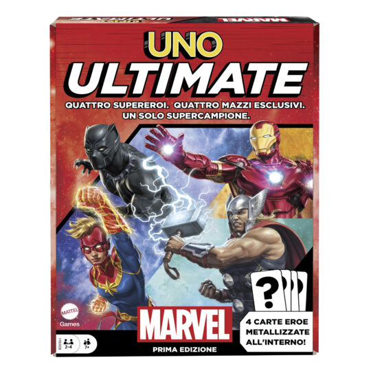 Uno ULTIMATE Marvel - Gioco di Carte - Mattel Games