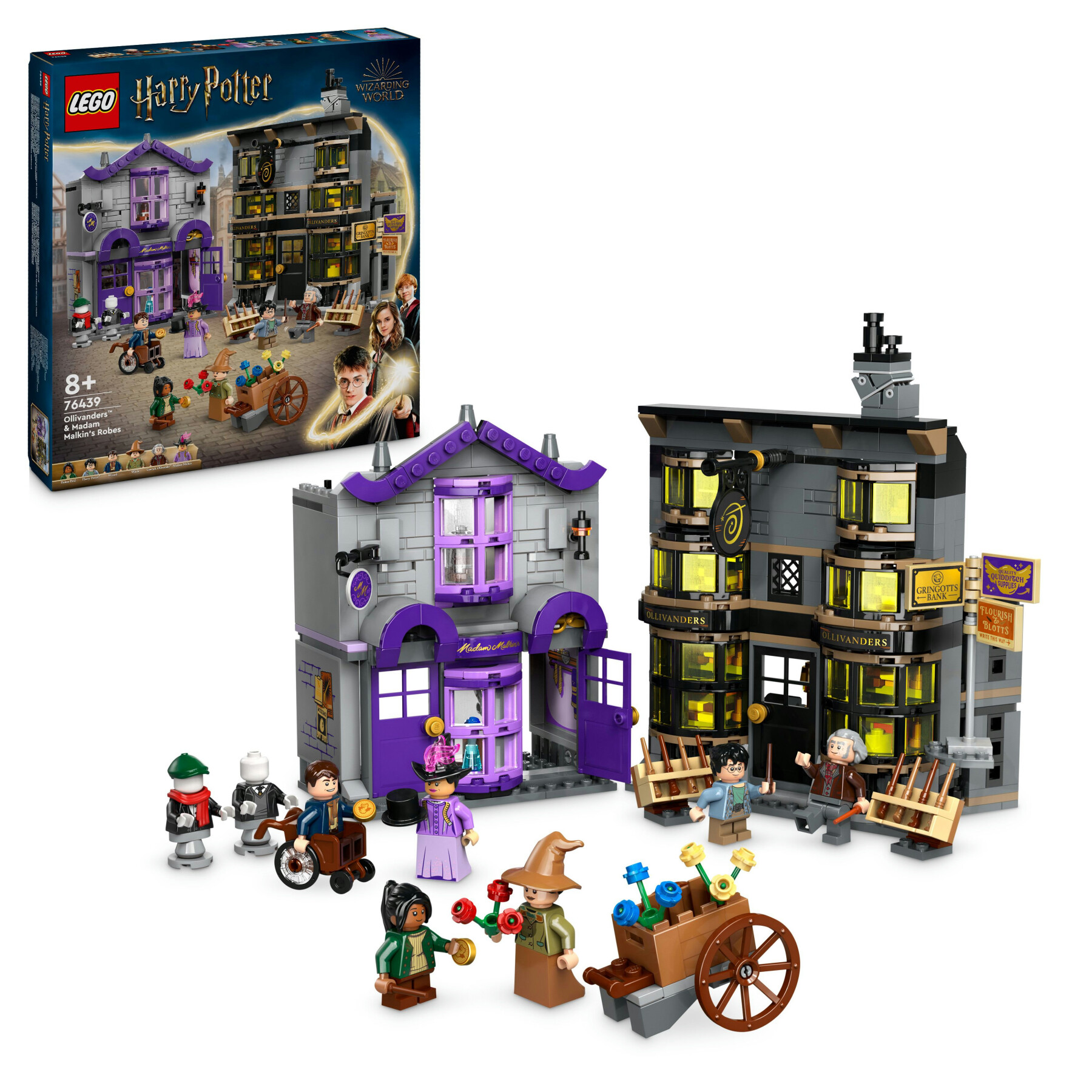 Lego Harry Potter 76439 Olivander E Madama Mcclan - LEGO