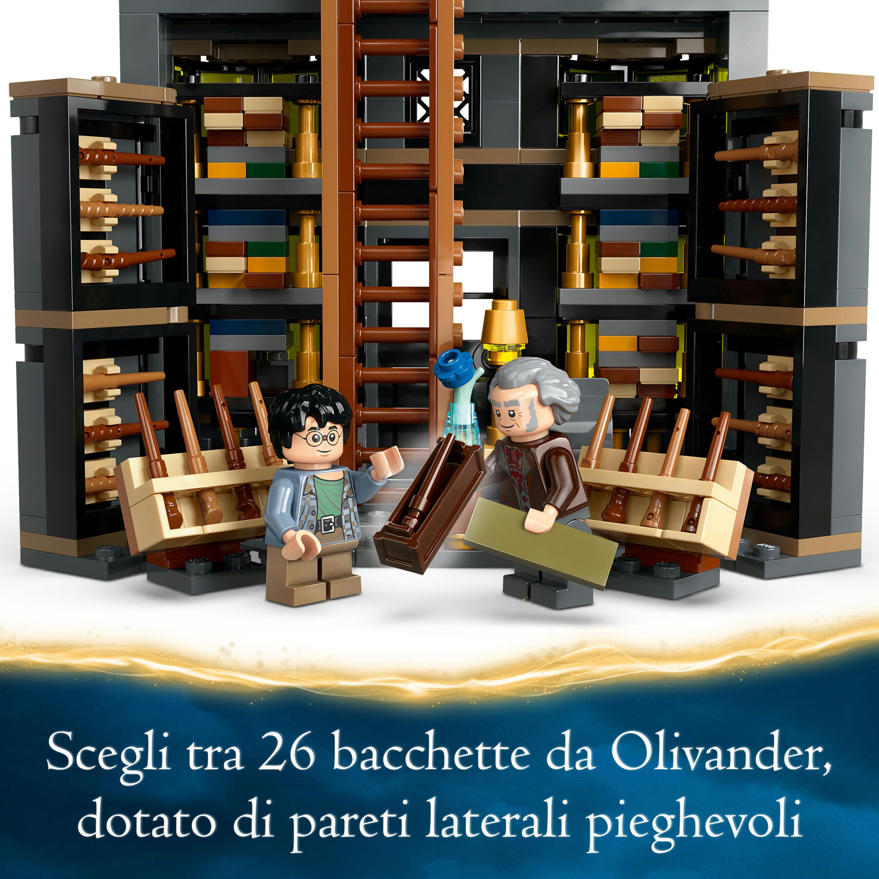 Lego Harry Potter 76439 Olivander E Madama Mcclan - LEGO