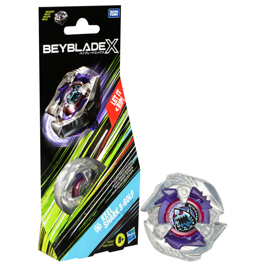 Booster Beyblade X Single Top - Trottola assortita Beyblade X - Beyblade