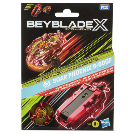 Deluxe Beyblade X Launcher E Top - Confezione Con Lanciatore E Trottola Deluxe - Beyblade