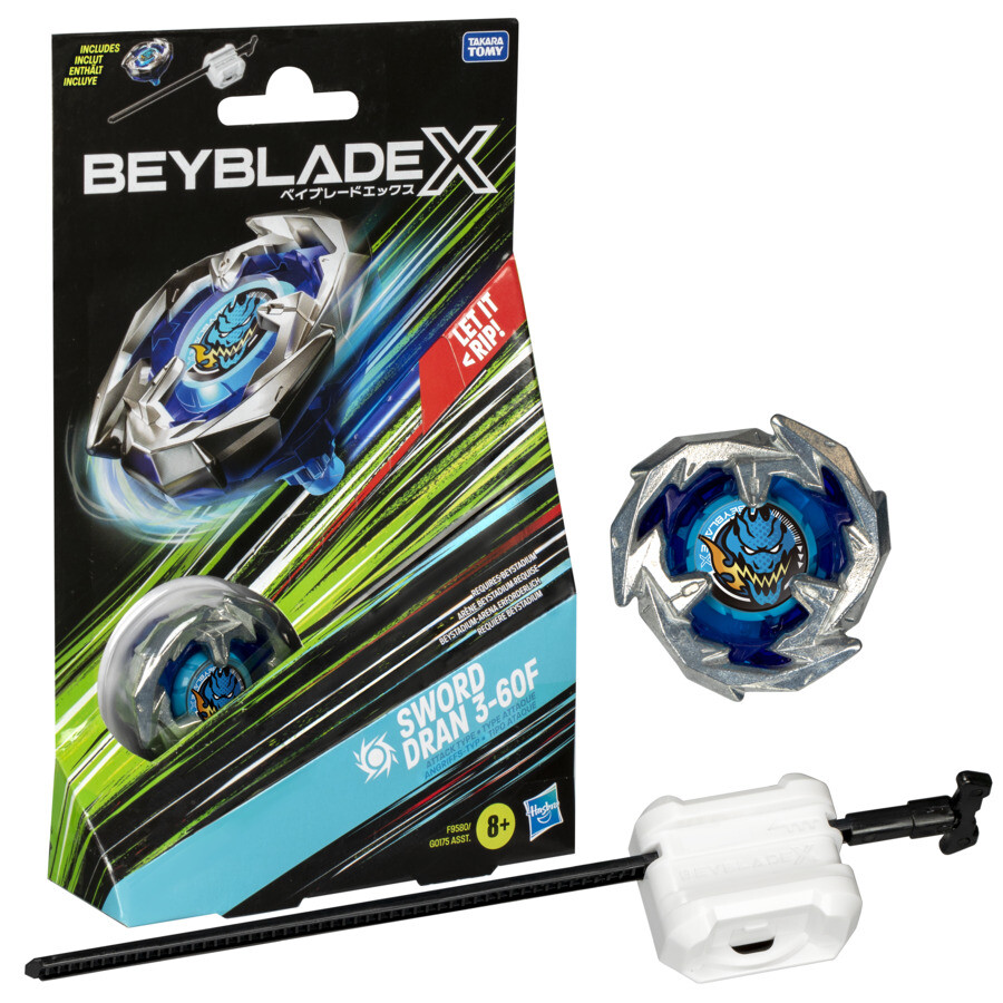 Starter Pack Top Beyblade X - Assortimento Di 1 Trottola E 1 Lanciatore - Beyblade