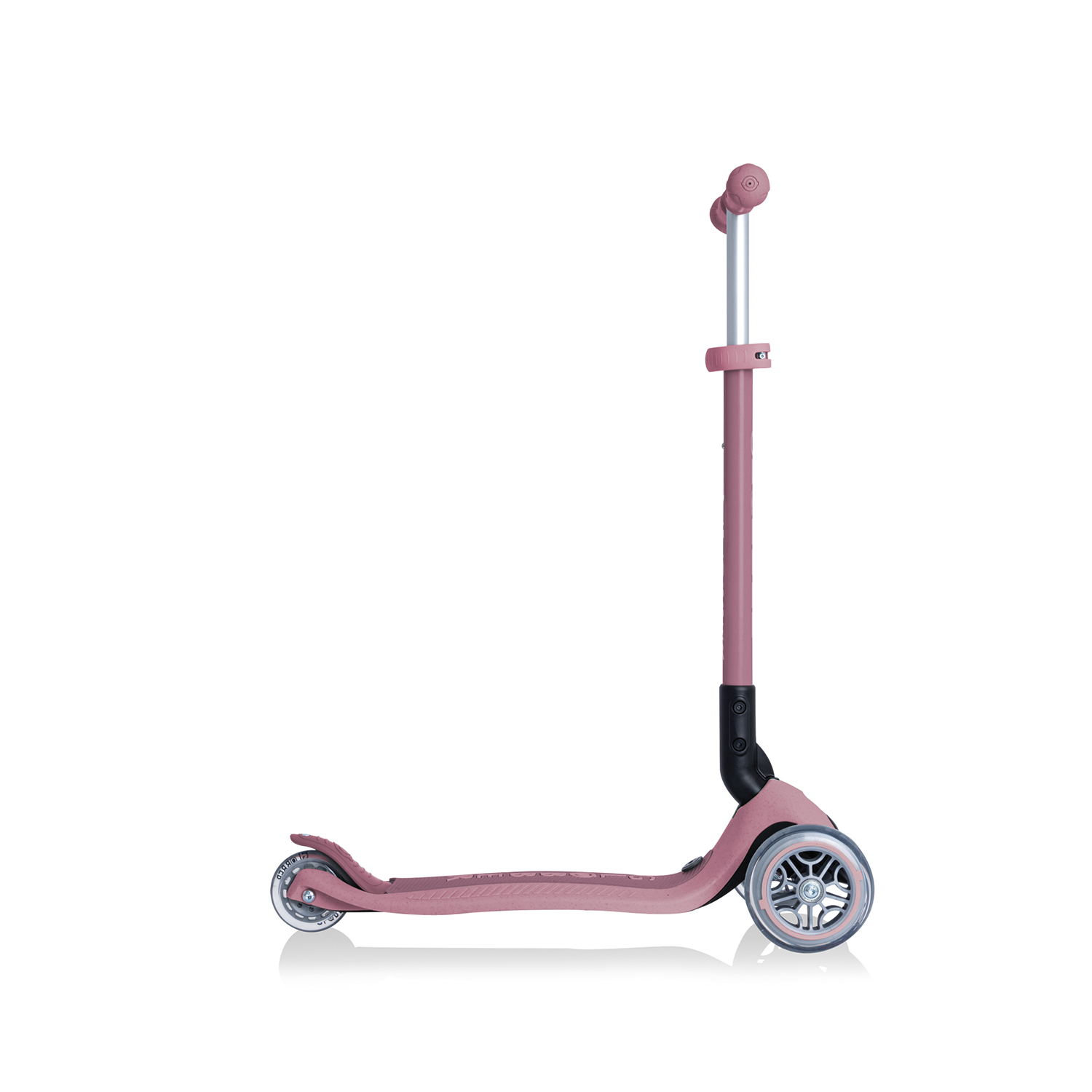 Monopattino a 3 ruote con seggiolino Go-Up Foldable Plus Eco, Berry - Globber