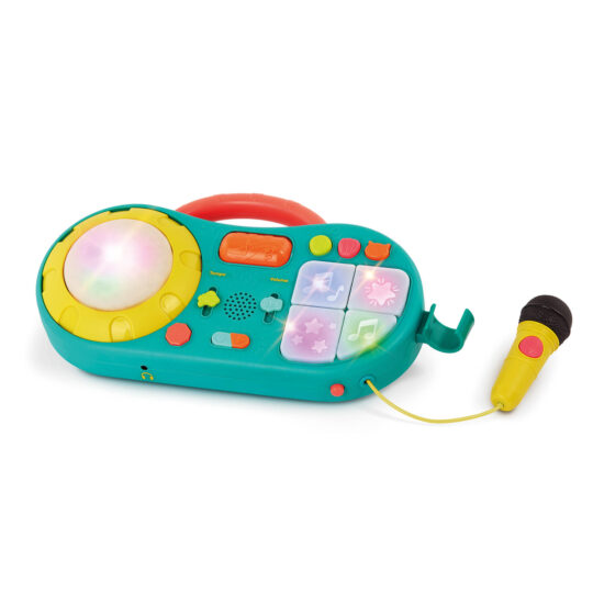 Console DJ giocattolo con microfono B. MiniMixer - B. Toys