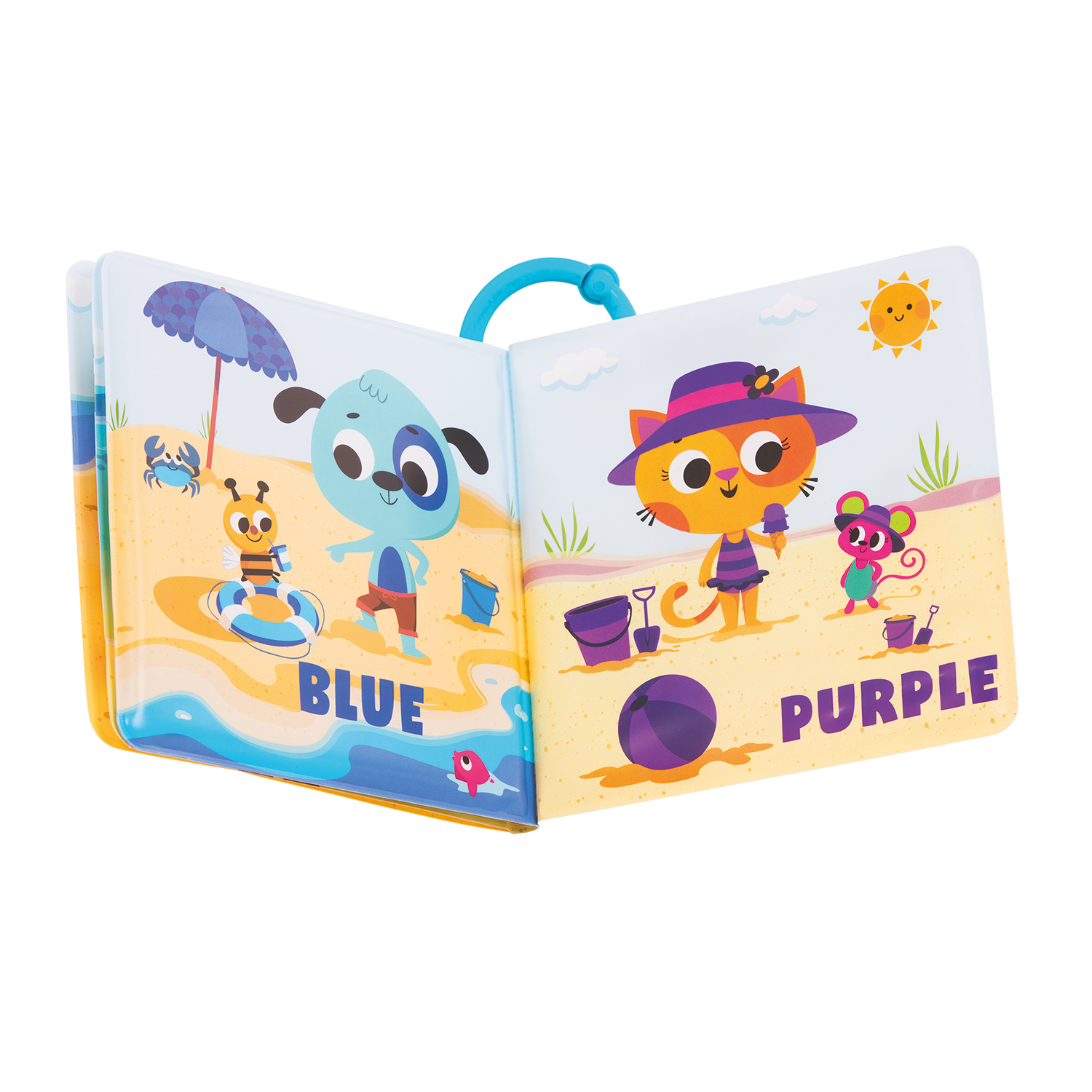 Libro da Bagno Educativo Land Of B. Bath Book - Colori - B. Toys