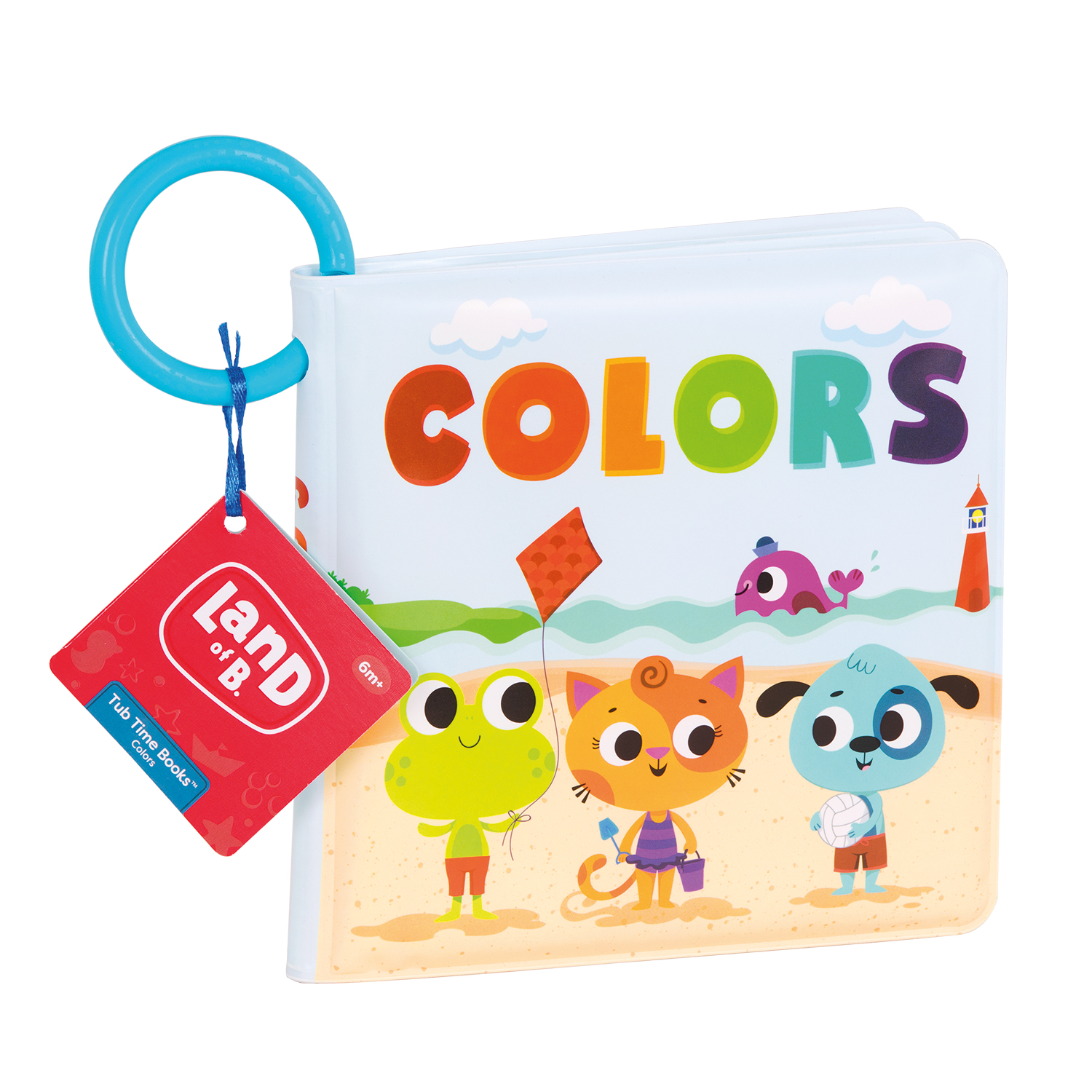 Libro da Bagno Educativo Land Of B. Bath Book - Colori - B. Toys