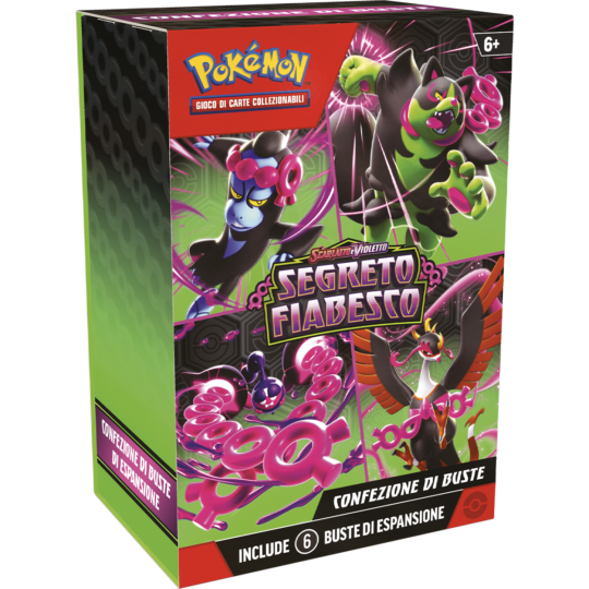 Pokemon Sv6.5 Segreto Fiabesco - Bundle 6 Buste - Pokémon