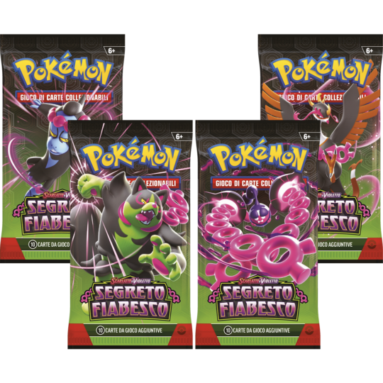 Pokemon Sv6.5 Segreto Fiabesco - Bundle 6 Buste - Pokémon