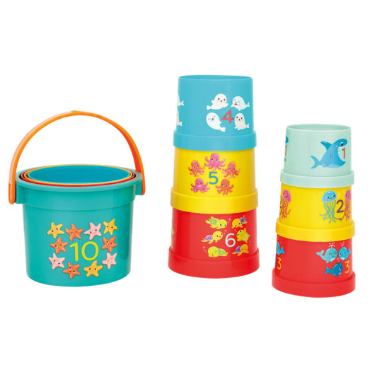 Stackable Buckets - B. Toys