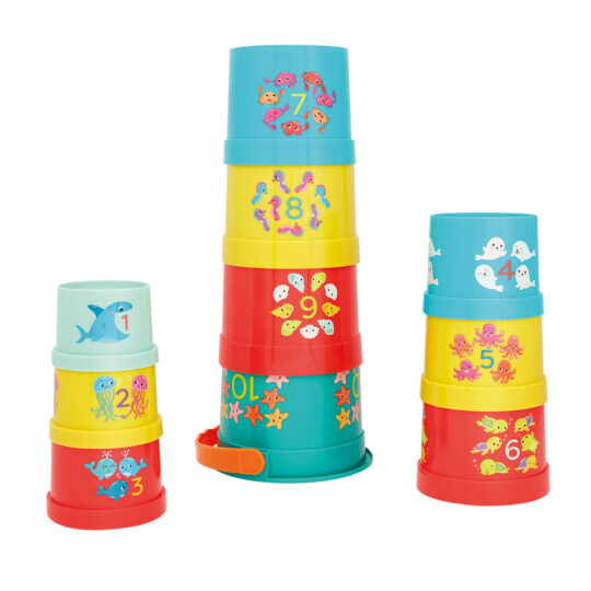 Stackable Buckets - B. Toys