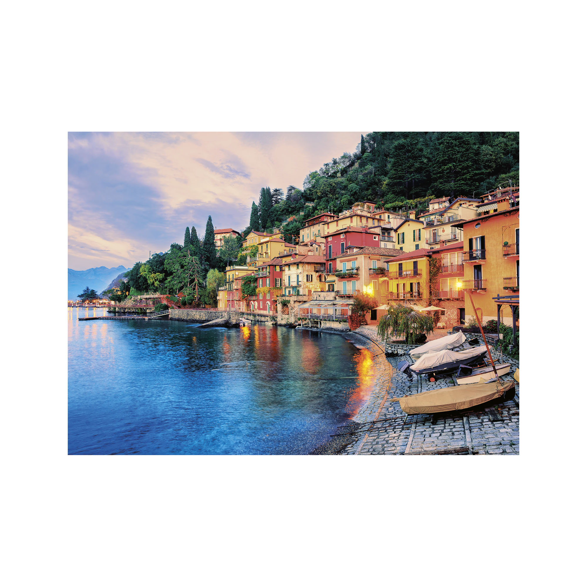 Clementoni puzzle Sunset On Lake Como - 1000 pezzi - Clementoni