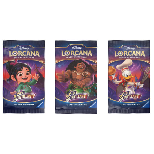 Ravensburger Disney Lorcana Tcg: Cieli Scintillanti Bustina, 8+ Anni - Lorcana