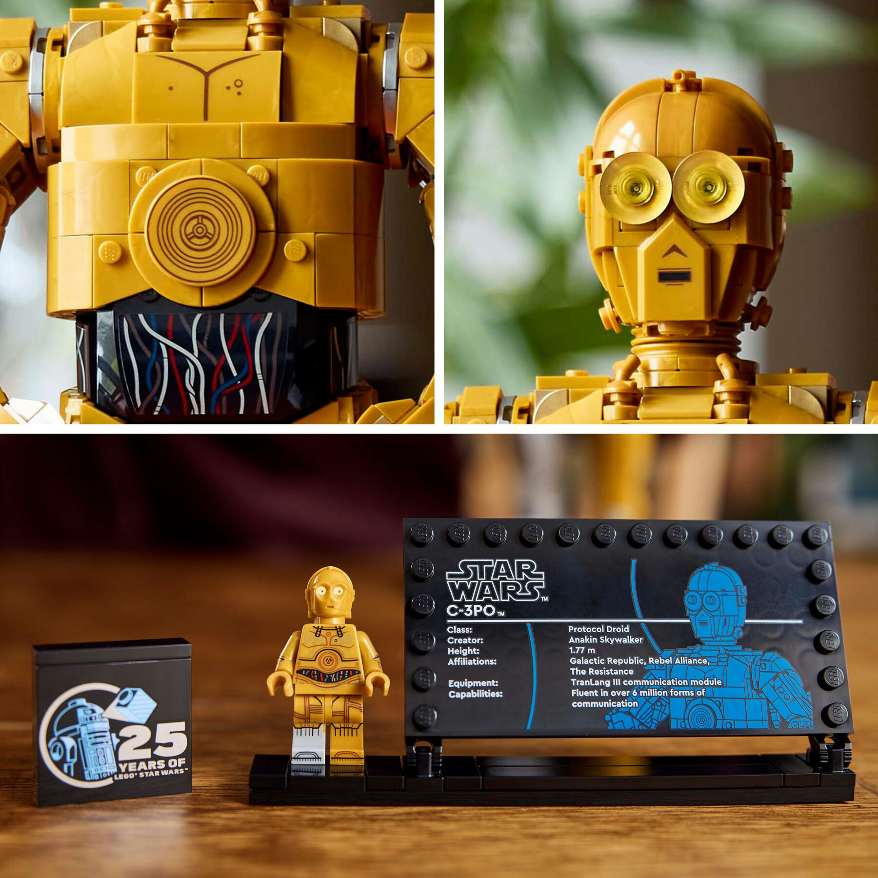 Lego Star Wars 75398 C-3Po, Modellino Di Droide Da Collezione - LEGO