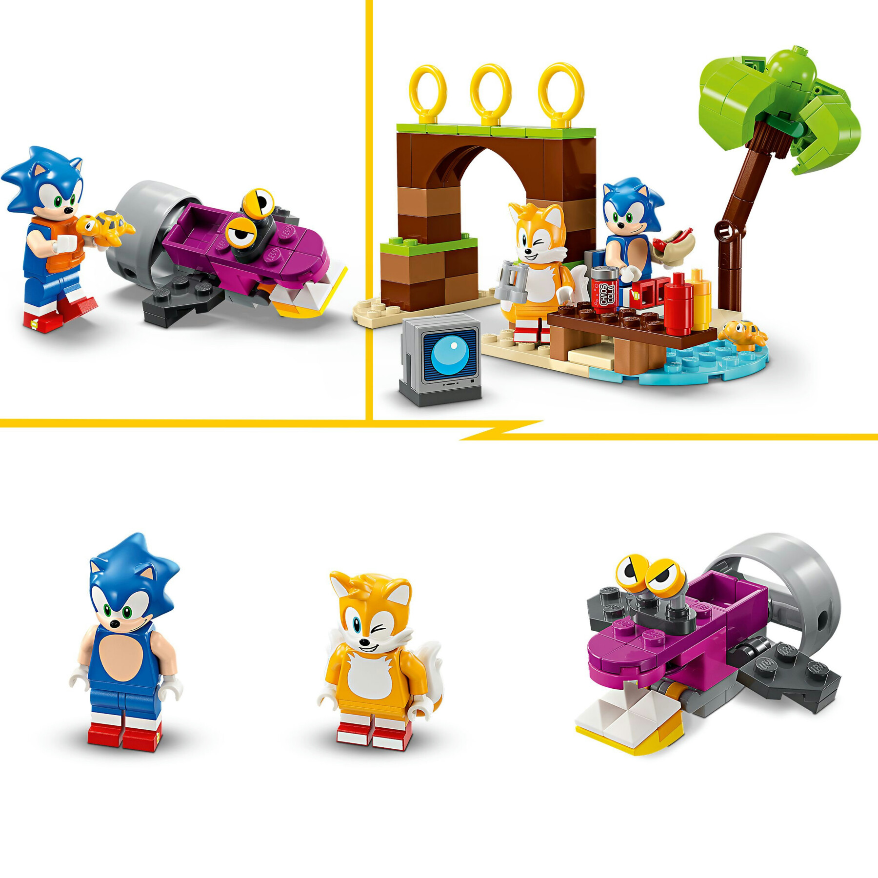 Lego Sonic The Hedgehog 76997 Aeroscafo Delle Avventure Di Tails - LEGO