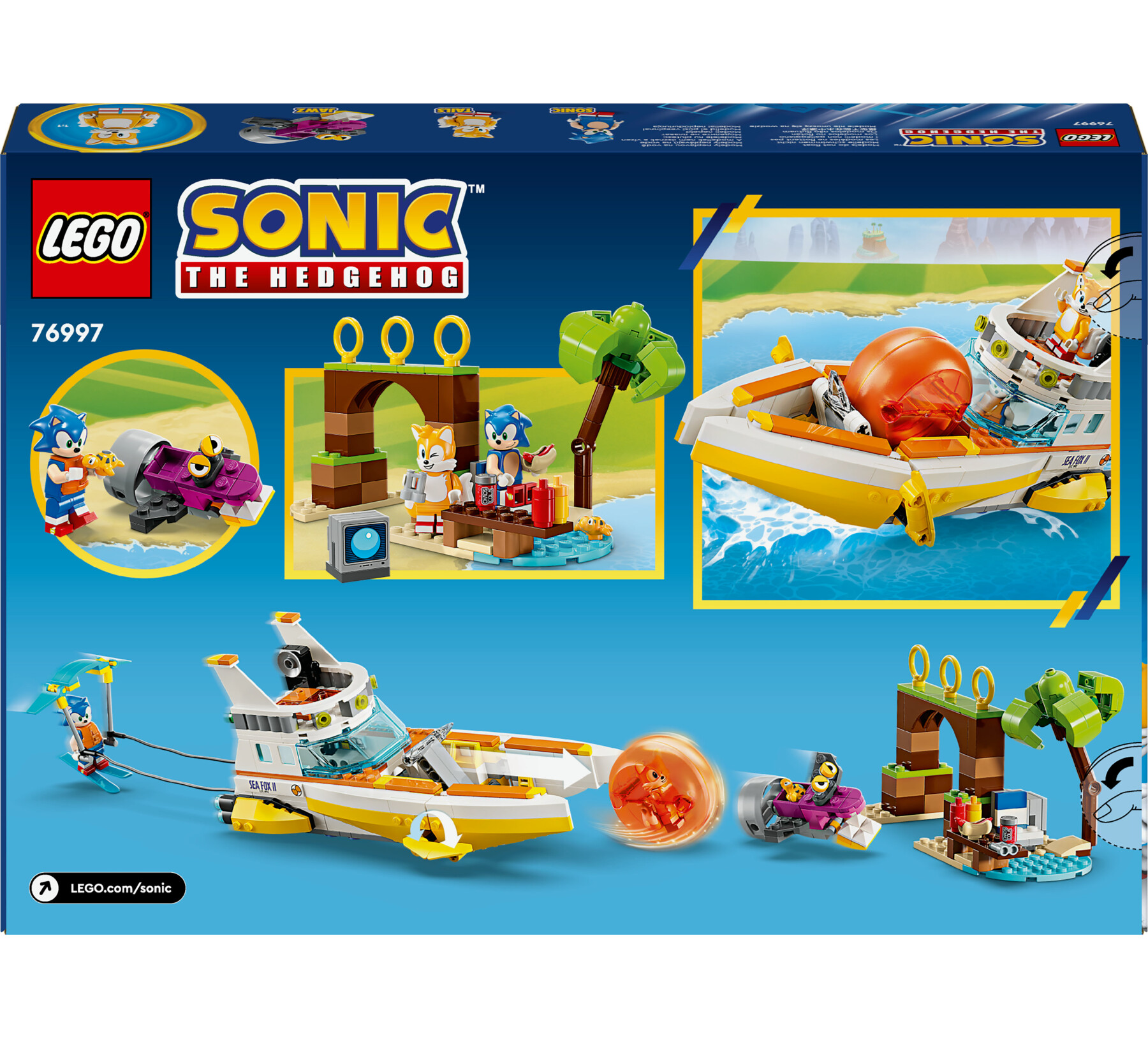 Lego Sonic The Hedgehog 76997 Aeroscafo Delle Avventure Di Tails - LEGO