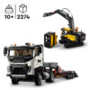 Lego Technic 42175 Autocarro Volvo Fmx Ed Escavatore Ec230 - LEGO